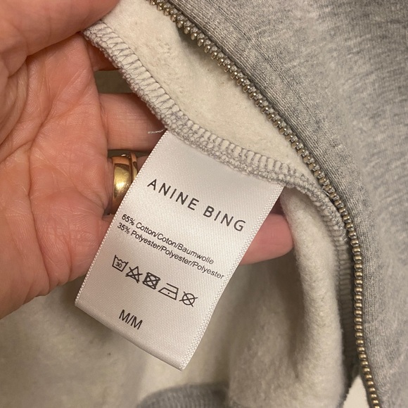 Anine Bing sold out Zane Zip Hoodie - Picture 7 of 7